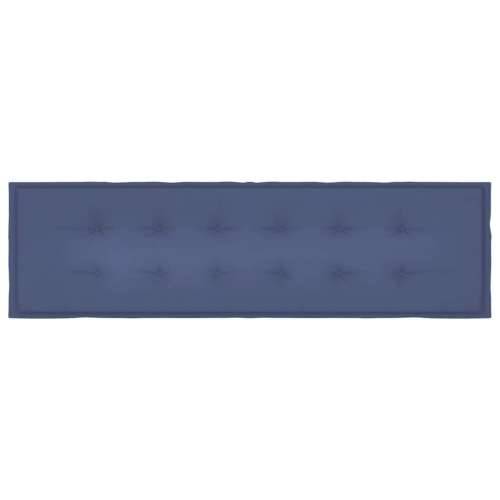 Jastuk za vrtnu klupu modri 180x50x4 cm od tkanine Oxford - Modra 180 x 50 x 3 cm 1 Cijena