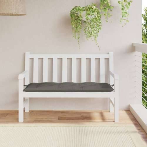 Jastuk za vrtnu klupu prošarano tamnosivi 120x50x7 cm tkanina - prošarana tamnosiva 120 x 50 x 7 cm 1 Cijena