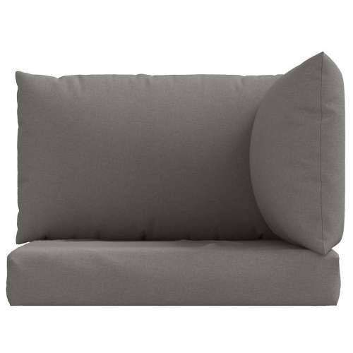 Jastuci za palete 3 kom prošarano tamnosiva od tkanine - Tamno siva 1 kutna sofa Cijena
