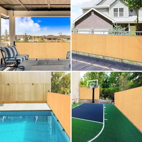 Mreža za privatnost boja pijeska 1,5 x 50 m HDPE 75 g/m² - Pijesak 1.5 x 50 m (75 g) 1 Cijena