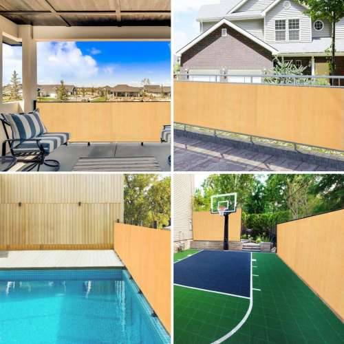 Mreža za privatnost boja pijeska 1,5 x 25 m HDPE 150 g/m² - Pijesak 1.5 x 25 m (150 g) 1 Cijena