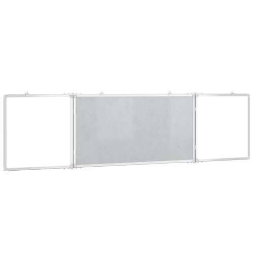 Magnetna bijela ploča sklopiva 200 x 40 x 1,7 cm aluminijska - 200 x 50 x 1.7 cm Cijena