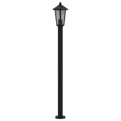 Vanjska podna svjetiljka crna 120 cm od nehrđajućeg čelika - Crna 120 cm 1 Cijena