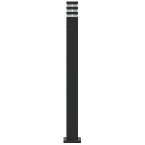 Vanjske podne svjetiljke 3 kom crne 110 cm aluminijske - 110 cm 3 1 Osnovni Cijena