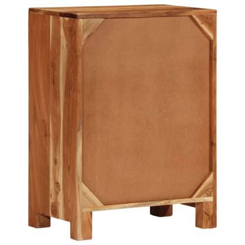Komoda 55 x 33 x 75 cm od masivnog bagremovog drva - 1 55 cm Cijena