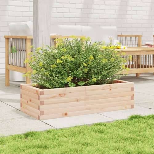 Vrtna sadilica 90 x 40 x 23 cm od masivne borovine - Prirodna boja bora 90 x 40 x 23 cm 1 Cijena