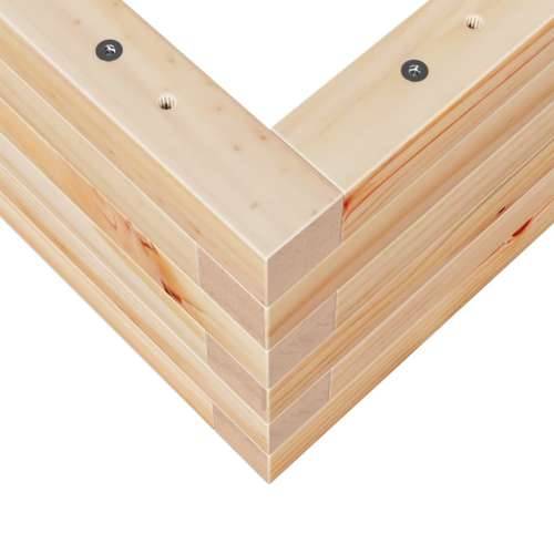 Vrtna sadilica 90 x 40 x 23 cm od masivne borovine - Prirodna boja bora 90 x 40 x 23 cm 1 Cijena