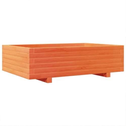 Vrtna sadilica voštano smeđa 90 x 60 x 26,5 cm masivna borovina - Voštano smeđa 90 x 60 x 26.5 cm 1 Cijena