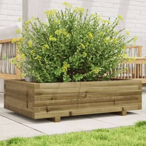 Vrtna sadilica 90 x 60 x 26,5 cm od impregnirane borovine - Prirodno impregnirano 90 x 60 x 26.5 cm 1 Cijena