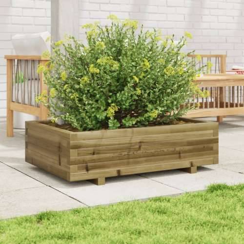 Vrtna sadilica 90 x 60 x 26,5 cm od impregnirane borovine - Prirodno impregnirano 90 x 60 x 26.5 cm 1 Cijena