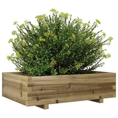 Vrtna sadilica 90 x 60 x 26,5 cm od impregnirane borovine - Prirodno impregnirano 90 x 60 x 26.5 cm 1 Cijena