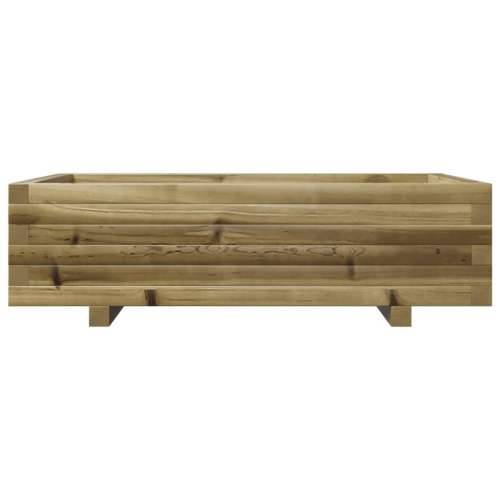 Vrtna sadilica 90 x 60 x 26,5 cm od impregnirane borovine - Prirodno impregnirano 90 x 60 x 26.5 cm 1 Cijena
