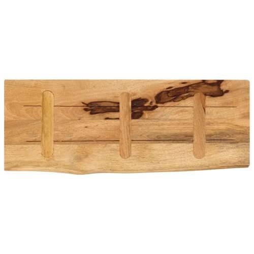Stolna ploča 90 x 40 x 2,5 cm masivno drvo manga sa živim rubom - Prirodna 90 x 40 x 2.5 cm 1 Grubo masivno drvo manga Cijena