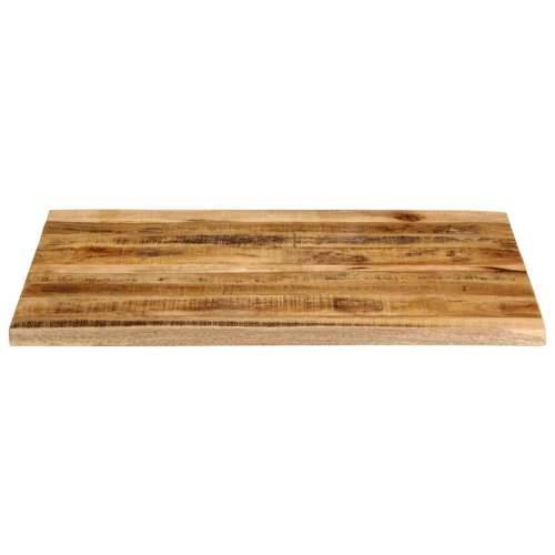 Stolna ploča 100x80x2,5 cm masivno drvo manga sa živim rubom - Prirodna 100 x 80 x 2.5 cm 1 Grubo masivno drvo manga Cijena