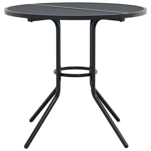 Set složivih vrtnih stolica 5 kom antracit čelik obložen prahom - 80 x 72.5 cm 4 Cijena
