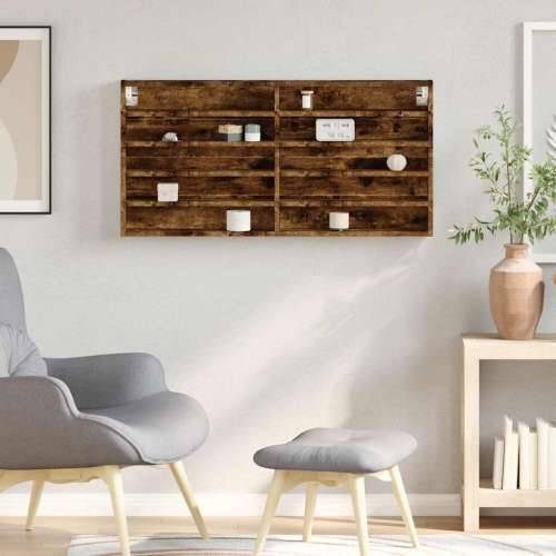 Vitrina boja dimljenog hrasta 100x8,5x50 cm drvena - Dimljeni hrast 100 x 8.5 x 50 cm 1 Cijena