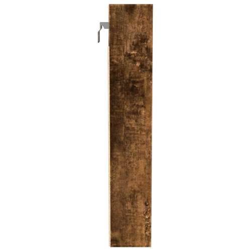 Vitrina boja dimljenog hrasta 100x8,5x50 cm drvena - Dimljeni hrast 100 x 8.5 x 50 cm 1 Cijena
