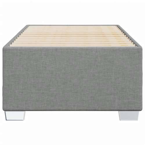 Okvir za krevet bez madraca svjetlosivi 80x200 cm od tkanine - Svjetlosiva 80 x 200 cm Cijena