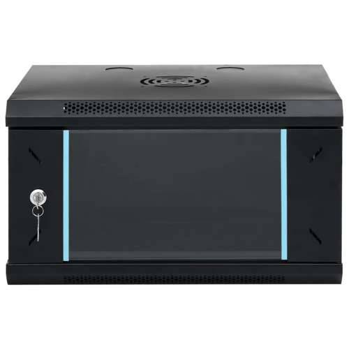 Zidni komunikacijski ormar 6U 19 ” IP20 53 x 40 x 30 cm - Crna 530 x 400 x 300 mm Cijena