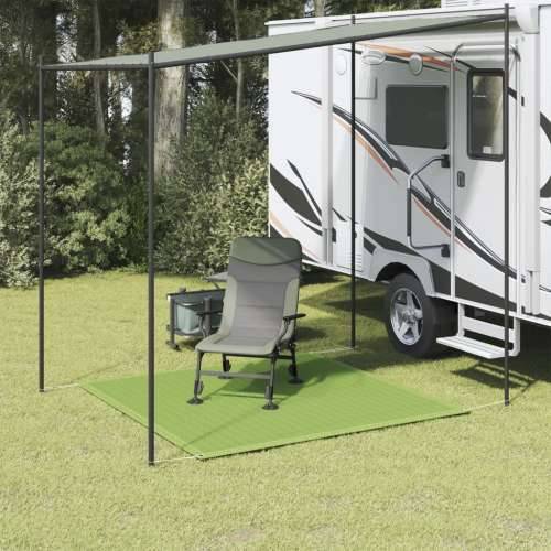 Tepih za šator svijetlozeleni 200x200 cm HDPE - Svijetlo zelena 200 x 200 cm 1 Cijena