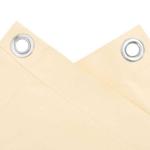 Balkonski zaslon za privatnost krem 500 x 120 cm PVC Krema 500 x 120 cm 1 Cijena