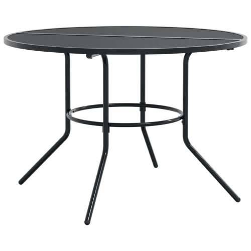 Set složivih vrtnih stolica 7 kom antracit čelik obložen prahom - 110 x 72.5 cm 6 Cijena