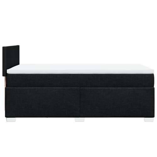 Box spring krevet s madracem crni 90x190 cm od tkanine - Crna 90 x 190 cm Gladak dizajn Cijena