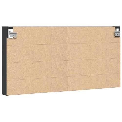 Vitrina crna 100x8,5x50 cm konstruirano drvo - Crna 100 x 8.5 x 50 cm 1 Cijena