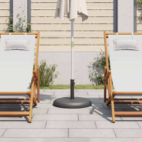 Baza suncobrana za stupove Ø 32/35/38 mm 25 kg okrugla - Tamno siva 1 25 kg Cijena