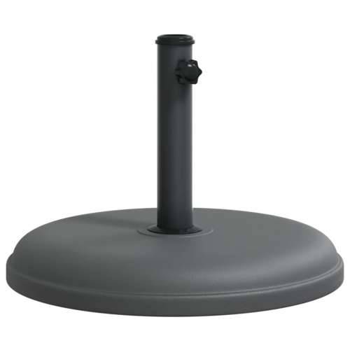 Baza suncobrana za stupove Ø 32/35/38 mm 15 kg okrugla - Tamno siva 1 15 kg Cijena