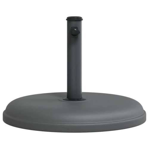 Baza suncobrana za stupove Ø 32/35/38 mm 15 kg okrugla - Tamno siva 1 15 kg Cijena
