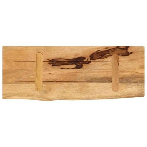 Stolna ploča 80 x 40 x 2,5 cm masivno drvo manga sa živim rubom - Prirodna 80 x 40 x 2.5 cm 1 Grubo masivno drvo manga Cijena