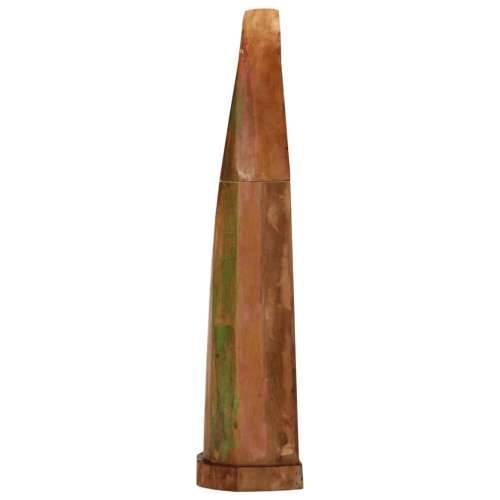 Ormarić u obliku čamca 39 x 27 x 127 cm masivno obnovljeno drvo - Šareni 39 x 27 x 127 cm 1 Cijena