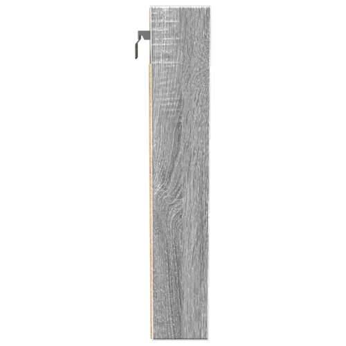 Vitrina boja sivog hrasta sonome 100x8,5x50 cm drvena - Sivi hrast sonoma 100 x 8.5 x 50 cm 1 Cijena
