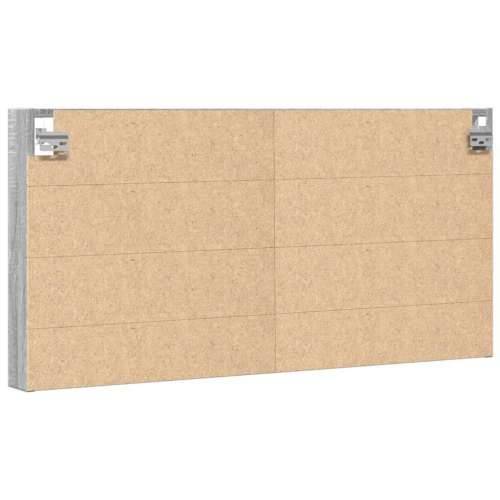 Vitrina boja sivog hrasta sonome 100x8,5x50 cm drvena - Sivi hrast sonoma 100 x 8.5 x 50 cm 1 Cijena