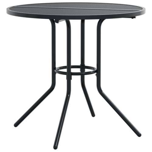 Set vrtnih naslonjača 5 kom antracit od čelika obloženog prahom - 80 x 72.5 cm 4 Cijena