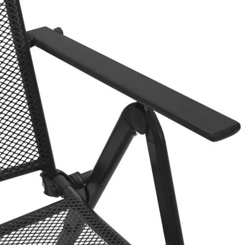 Set vrtnih naslonjača 5 kom antracit od čelika obloženog prahom - 80 x 72.5 cm 4 Cijena