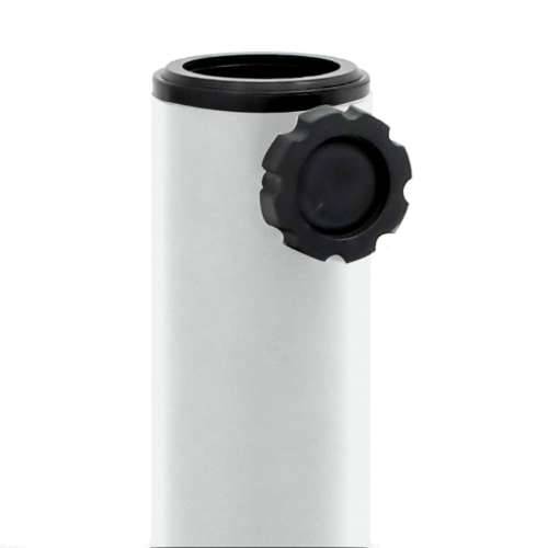 Baza suncobrana za stupove Ø 32/38/48 mm 15 kg pravokutna - Bijela 1 Cijena