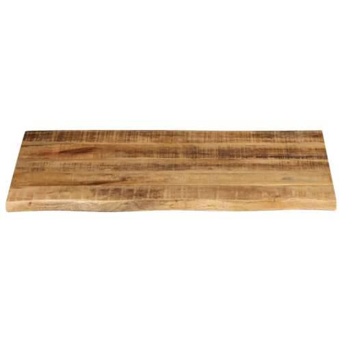 Stolna ploča 80 x 60 x 2,5 cm masivno drvo manga sa živim rubom - Prirodna 80 x 60 x 2.5 cm 1 Grubo masivno drvo manga Cijena