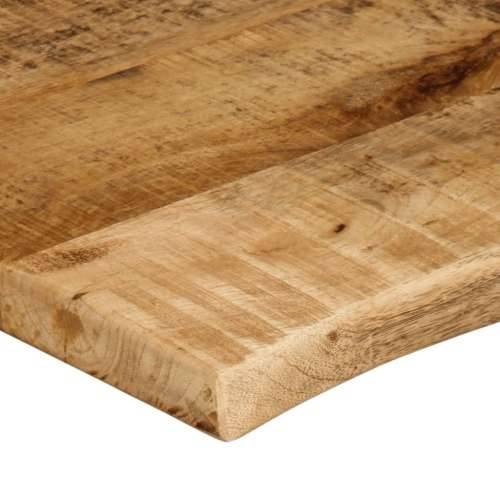 Stolna ploča 80 x 60 x 2,5 cm masivno drvo manga sa živim rubom - Prirodna 80 x 60 x 2.5 cm 1 Grubo masivno drvo manga Cijena