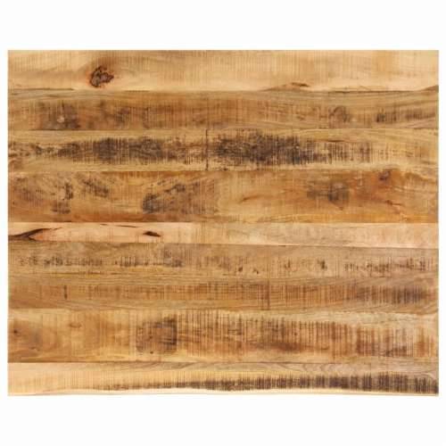 Stolna ploča 90 x 80 x 2,5 cm masivno drvo manga sa živim rubom - Prirodna 90 x 80 x 2.5 cm 1 Grubo masivno drvo manga Cijena