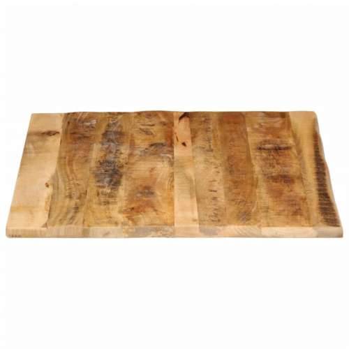 Stolna ploča 90 x 80 x 2,5 cm masivno drvo manga sa živim rubom - Prirodna 90 x 80 x 2.5 cm 1 Grubo masivno drvo manga Cijena