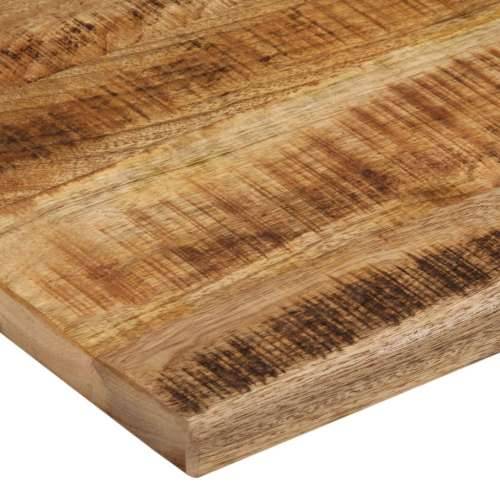 Stolna ploča 90 x 80 x 2,5 cm masivno drvo manga sa živim rubom - Prirodna 90 x 80 x 2.5 cm 1 Grubo masivno drvo manga Cijena