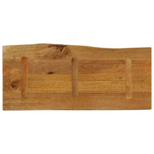 Stolna ploča 100x40x2,5cm od masivnog drva manga sa živim rubom - Drvo manga (završna obrada od hrastovine) 100 x 40 cm 1 25 mm Cijena