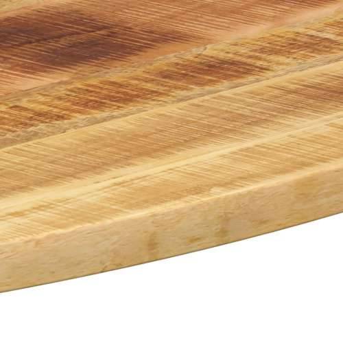 Stolna ploča 90x40x2,5 cm ovalna od masivnog drva manga - Grubo drvo manga (prirodno) 90 x 40 cm 1 25 mm Cijena