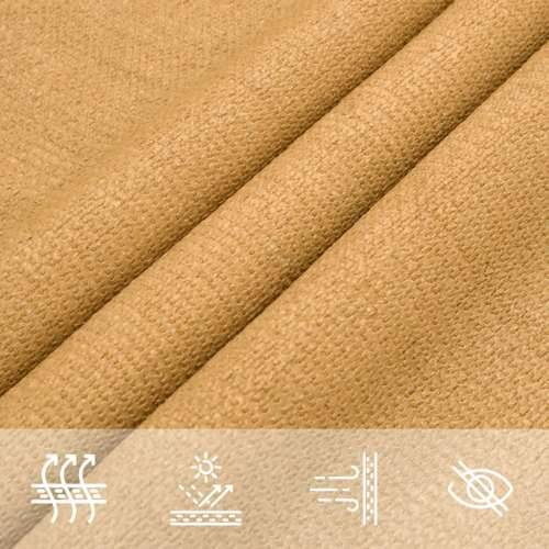 Jedro za zaštitu sunca 160g/m² pravokutno pijeska 2,5x3,5m HDPE - Pijesak 2.5 x 3.5 m 1 Cijena