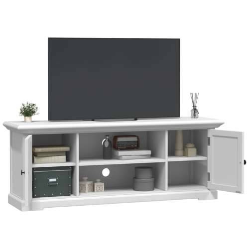 TV ormarić bijeli 110 x 30 x 41 cm od konstruiranog drva Cijena