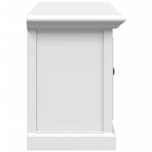 TV ormarić bijeli 110 x 30 x 41 cm od konstruiranog drva Cijena
