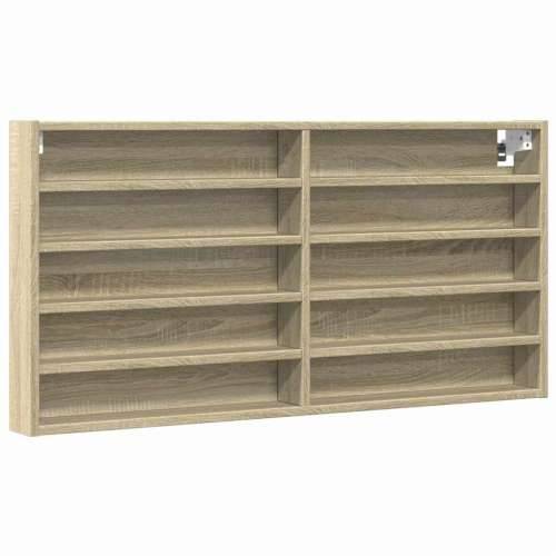Vitrina boja hrasta sonome 100x8,5x50 cm konstruirano drvo - sonoma hrast 100 x 8.5 x 50 cm 1 Cijena