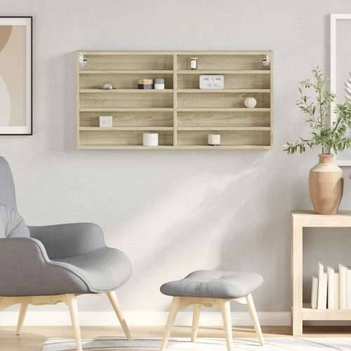 Vitrina boja hrasta sonome 100x8,5x50 cm konstruirano drvo - sonoma hrast 100 x 8.5 x 50 cm 1 Cijena